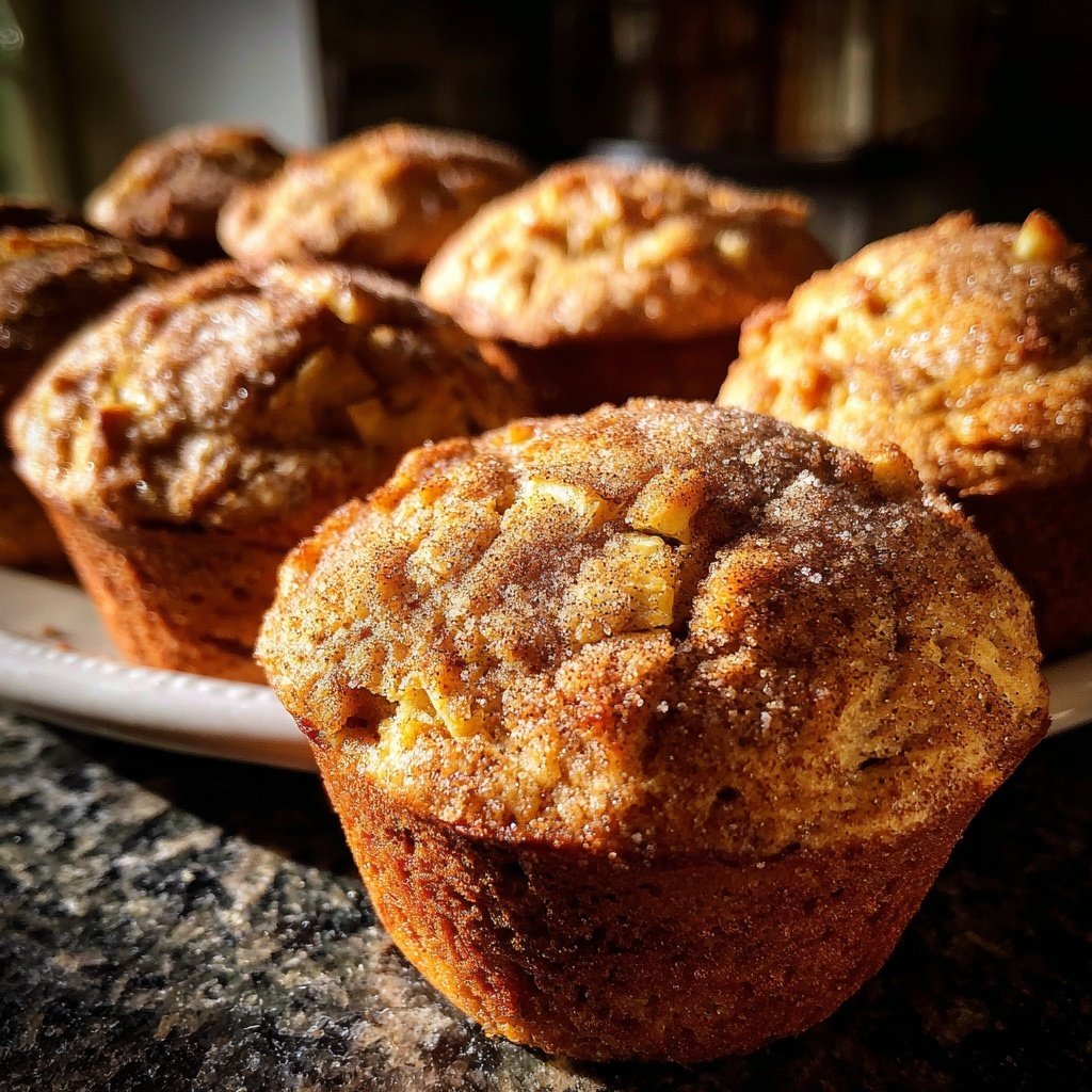 Cinnamon Apple Breakfast Muffins