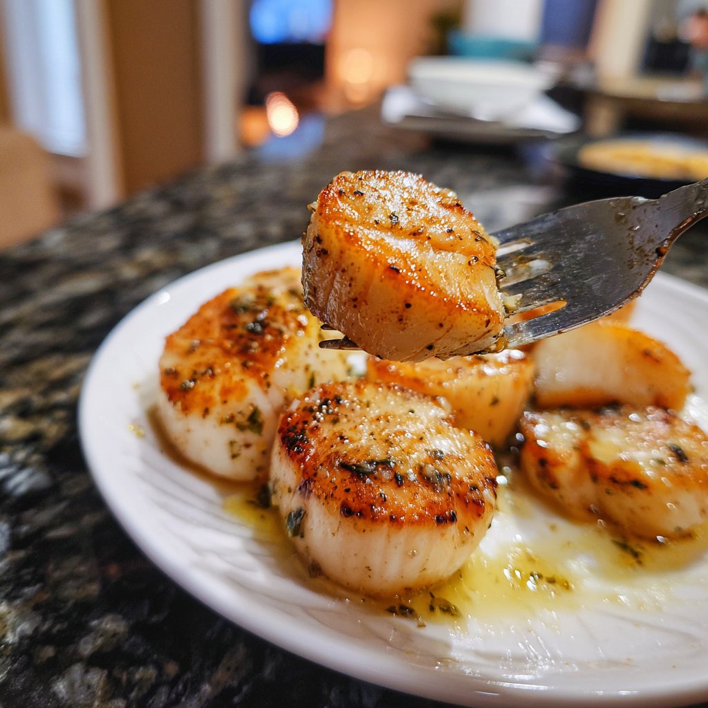 Easy Scallops Dinner