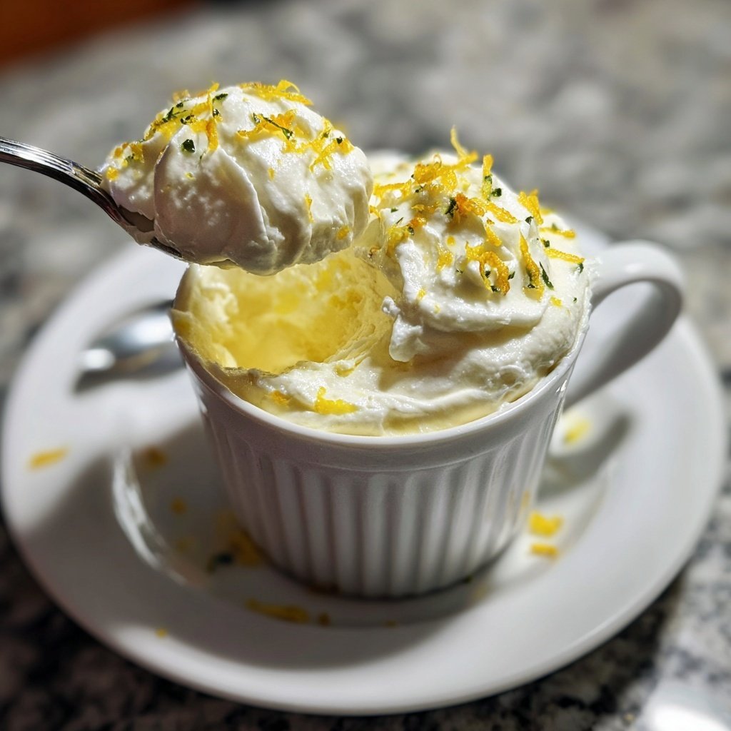 Limoncello Cream Dessert Cups