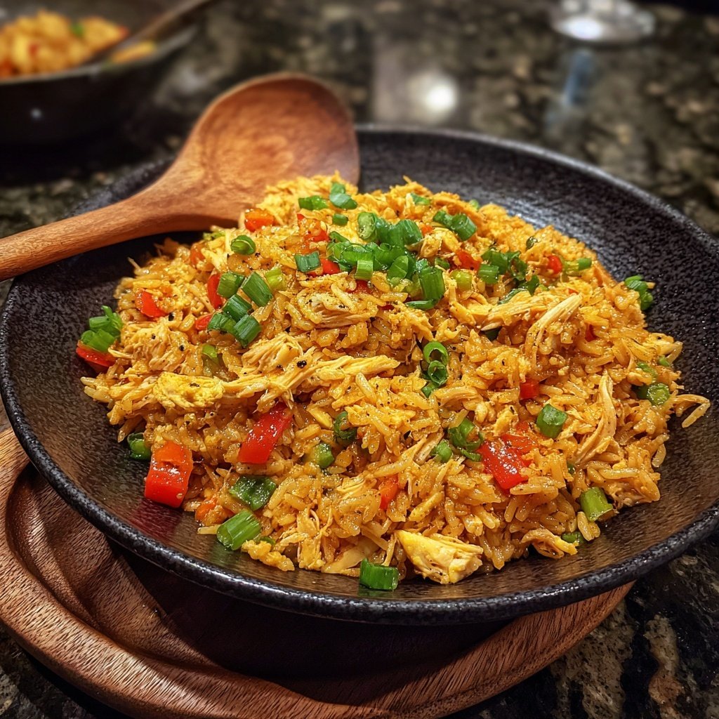 Rotisserie Chicken Fried Rice