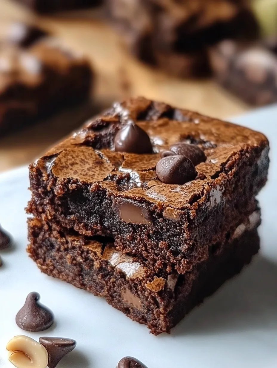 Healthy Banana Brownies