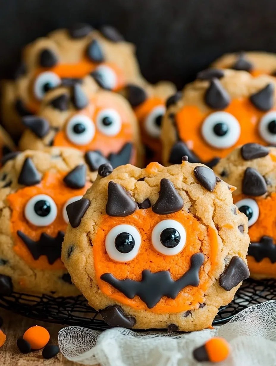 Halloween Chocolate Chip Cookies