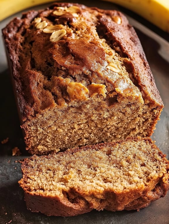Delicious Peanut Butter Banana Bread