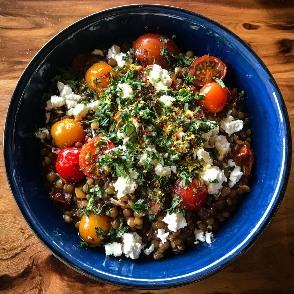 Mediterranean Lentil Bowl