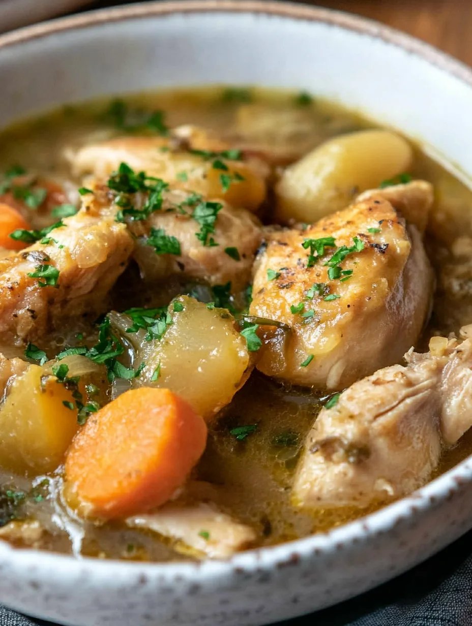 Slow Cooker Chicken Stew