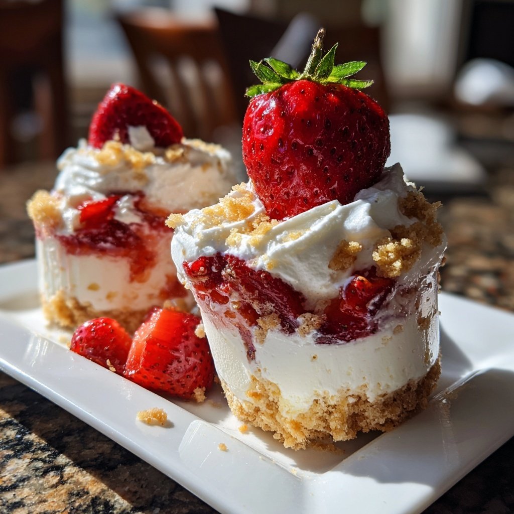 Strawberry Shortcake Cups For Parties