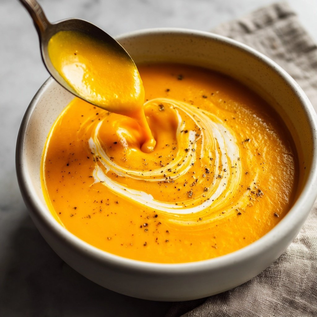 Creamy Carrot Ginger Soup